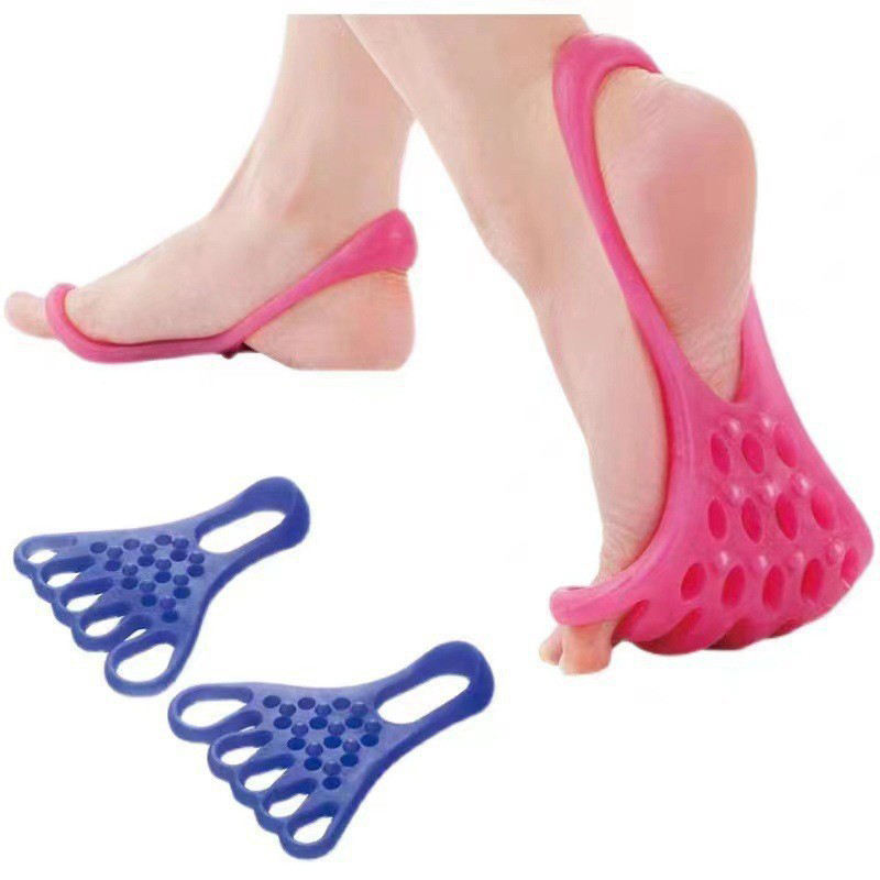 مشد سيليكون للقدم وفاصل أصابع لليوجا – Silicone Foot Stretcher & Toe Separator for Yoga