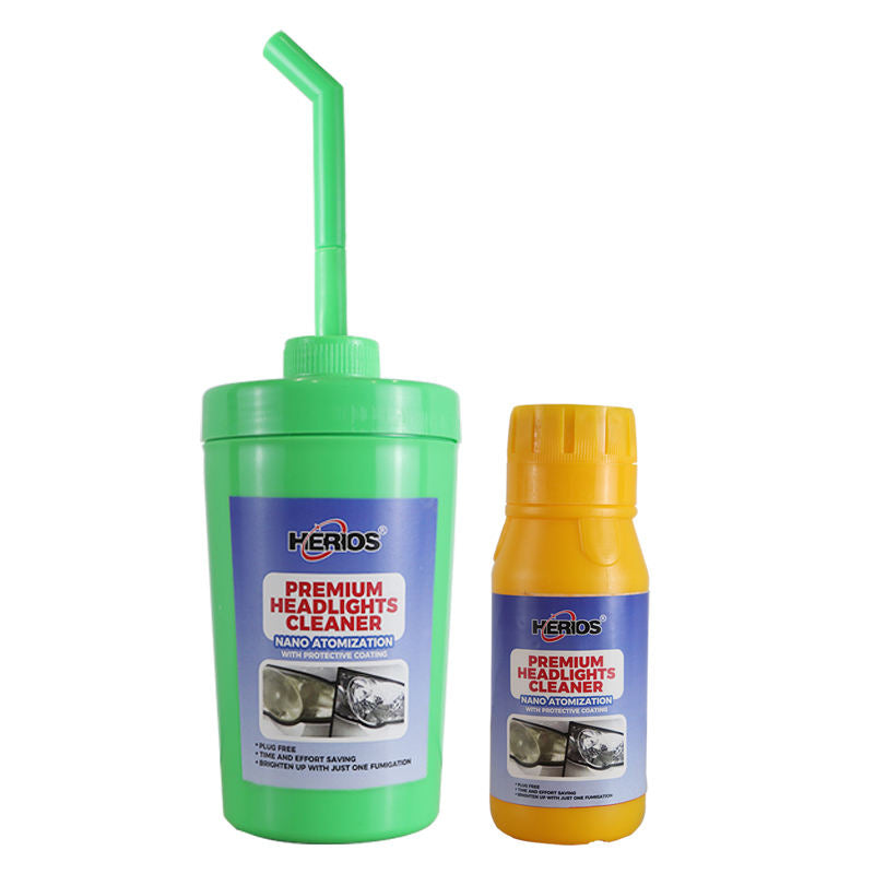 طقم تلميع وإعادة لمعة كشافات العربية – Car Headlight Restoration & Polishing Kit