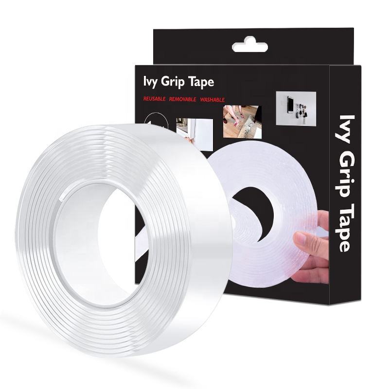 شريط لاصق نانو شفاف دابل فيس قوي، 5 متر – Clear Nano Double-Sided Tape, Extra Strong, 5 m