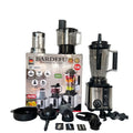 خلاط ومحضر طعام متعدد الاستخدامات 4 لتر بإكسسوارات كاملة – 4L Multi-Function Blender & Food Processor Set