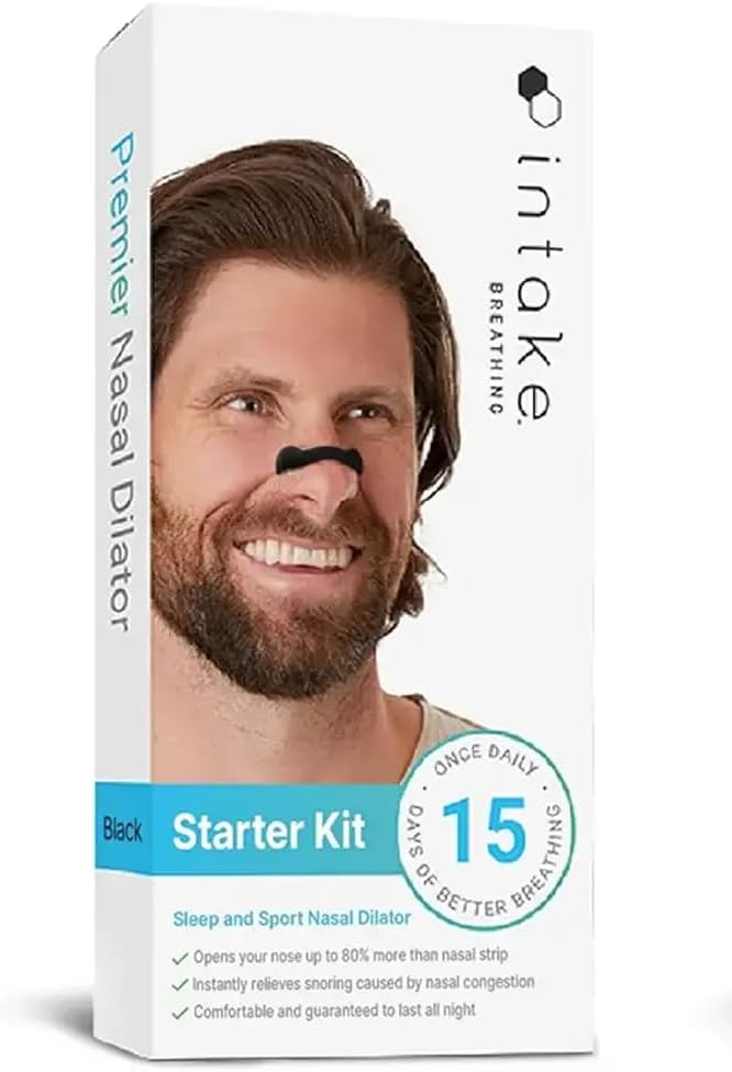 لاصقة أنف مغناطيسية لتحسين التنفس، 15 قطعة – Magnetic Nasal Breathing Strips, 15 Pack