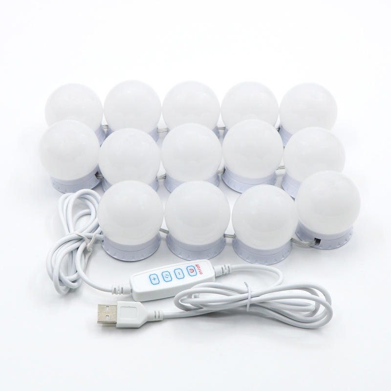 إضاءة مراية مكياج هوليوود 14 لمبة ليد – Hollywood Vanity Mirror Lights, 14 LED Bulbs