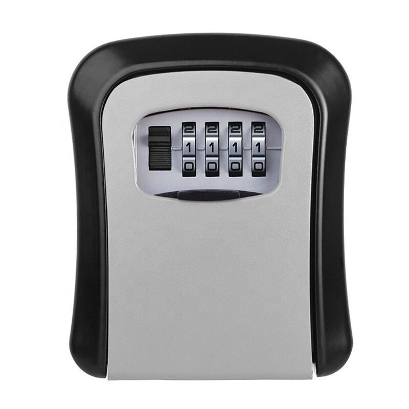 صندوق أمان لمفتاح الشقة بقفل أرقام 116×94×38 مم – Wall-Mounted Key Lock Box with Combination Code