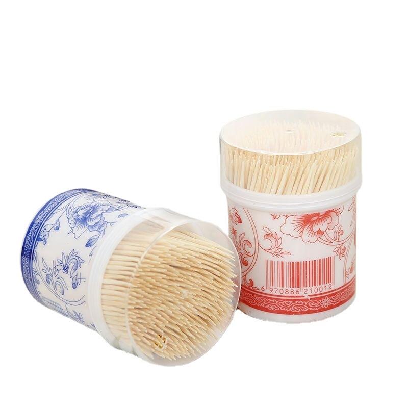 خلة أسنان خشب في برطمان – Wooden Toothpicks in a Jar