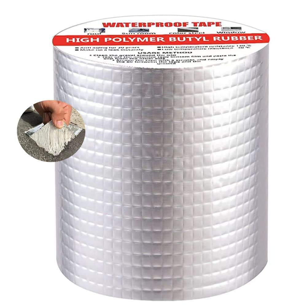 شريط ألومنيوم مانع للتسريب ومقاوم للمية، 5 متر – Waterproof Aluminum Leak Repair Tape, 5 m